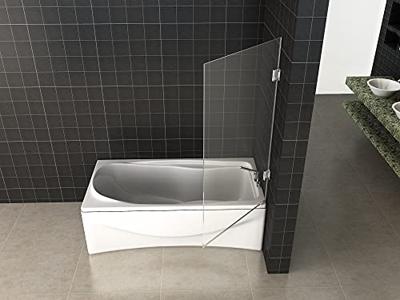 Wiesbaden profielloze draaibare badwand 800x1500 6mm NANO