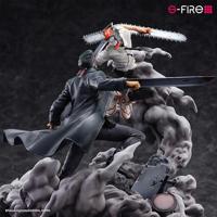 Chainsaw Man Statue Super Situation Figure Chainsaw Man vs. Samurai Sword 26 cm - thumbnail