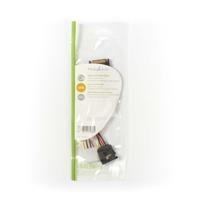 Nedis Interne Voedingskabel SATA 15-Pins Male - SATA 15-Pins Female + Molex Female 0,15 m - thumbnail