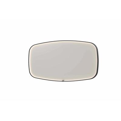 Spiegel INK SP31 160x4x80 cm incl. LED-verlichting en Spiegelverwarming Mat Zwart Spiegel INK SP31 160x4x80 cm incl. LED-verlichting en Spiegelverwarming Mat Zwart