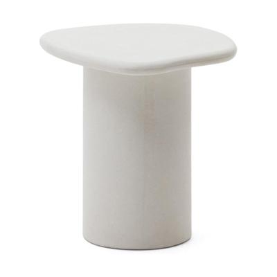 Kave Home Macarella bijzettafel 48x47 cm Wit Kave Home Macarella bijzettafel 48x47 cm Wit