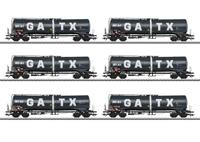 Märklin 47546 H0 6-delige set ketelwagens Zans van de GATX - thumbnail