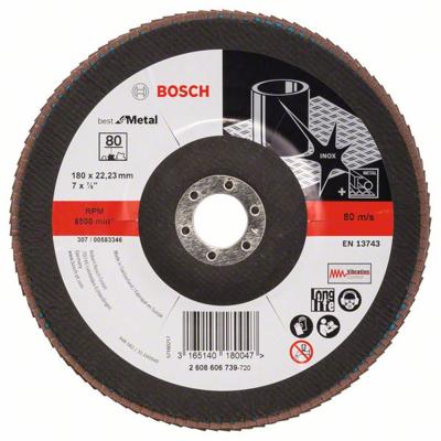 Bosch Accessories 2608606739 X571 Lamellenschijf Diameter 180 mm Boordiameter 22.33 mm Staal 1 stuk(s) Bosch Accessories 2608606739 X571 Lamellenschijf Diameter 180 mm Boordiameter 22.33 mm Staal 1 stuk(s)