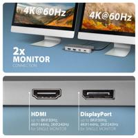AXAGON neu USB-C dockingstation USB-C Power Delivery - thumbnail