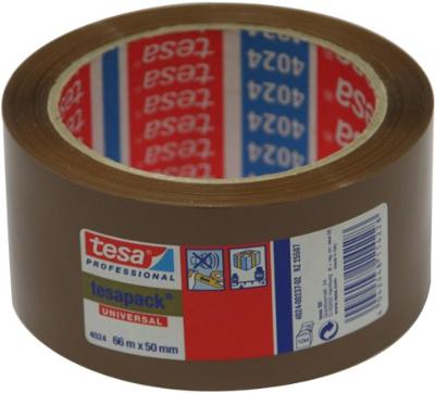 Tesa Verpakkingsplakband PP | zeemleer | lengte 66 m | breedte 50 mm wiel | 6 stuks - 04024-00237-04 04024-00237-04