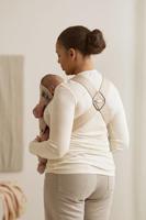 Geweven babydrager Mini BABYBJÖRN beige - thumbnail