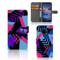 Nokia 5.4 | Book Case | Funky Triangle - thumbnail