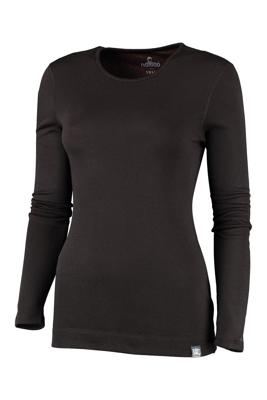 Rough Merinowol Longsleeve Women | Black | XL Rough Merinowol Longsleeve Women | Black | XL