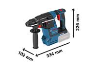 Bosch Professional GBH 18V-26 SDS-Plus-Accu-boorhamer 18 V Li-ion Zonder accu, Zonder lader - thumbnail