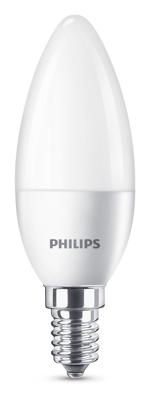 Philips LED Kaarslamp E14 - Koud wit licht - 5.5W vervangt 40W