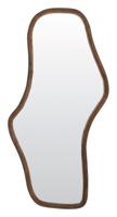 Light & Living Organische Spiegel 'Celano' Mangohout, 161 x 80cm, kleur Donkerbruin - thumbnail