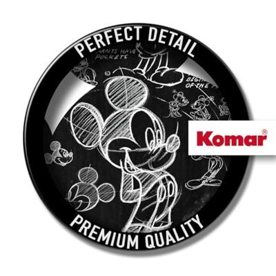 Noordwand Komar Dots Behangcirkel Disney - Mickey Mouse - Head Illustration - DD1-008