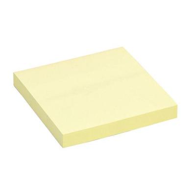 Memoblok Quantore 76x76mm geel 100 vel
