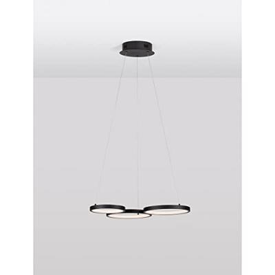 Lyora Moderne hanglampMagnus zwart 55cm - 9248115