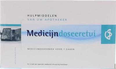 Medicijn doseeretui 7 dagen 1 Stuks Medicijn doseeretui 7 dagen 1 Stuks