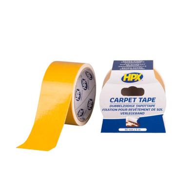 HPX dubbelzijdige tapijttape - 50 mm x 5 m - wit