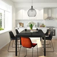 Mexlite Hanglamp aureole 3068zw zwart - thumbnail