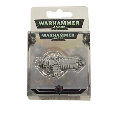 Warhammer 40K Metal Keychain Bolter Metallic Finish