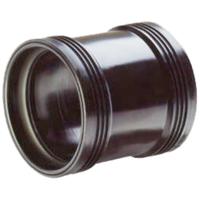 Wavin Steekmof PP 32mm Dubbele Manchet Zwart - Duurzaam, Slagvast & Temperatuurbestendig - thumbnail