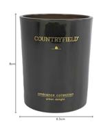 Urban Geurkaars zwart Ø7xH9cm - thumbnail