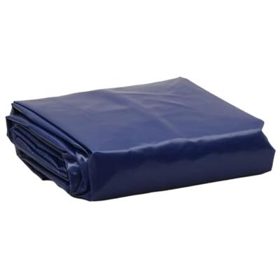 VidaXL Dekzeil 650 g/m² 5x6 m blauw
