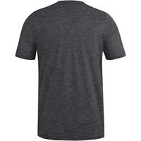 JAKO 6129 T-Shirt Premium Basics - Antraciet Gemeleerd - 3XL - thumbnail