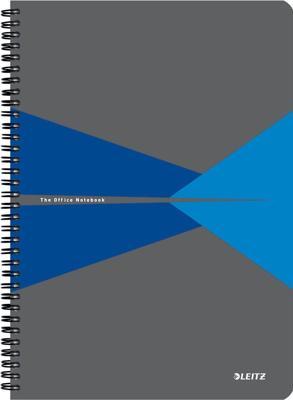 Leitz Office notitieboek, ft A4, kaft in PP, gelijnd, blauw