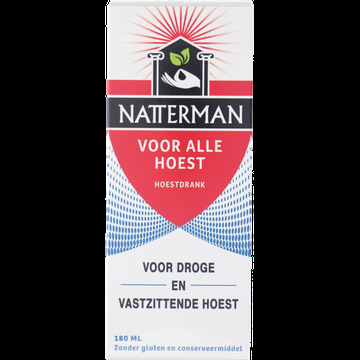 Natterman Hoestdrank voor alle hoest Natterman Hoestdrank voor alle hoest