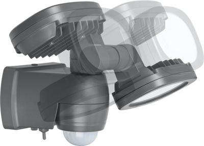 LED spotlight Brennenstuhl LUFOS Grijs 480 Lm Bewegingsdetector (5000 K) - thumbnail