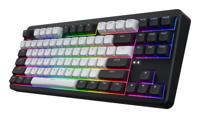 Hator Rockfall 3 TKL Wireless, gaming toetsenbord (Zwart, US lay-out, RGB, PBT keycaps, Hotswap, 2.4 GHz / Bluetooth / USB-C) - thumbnail