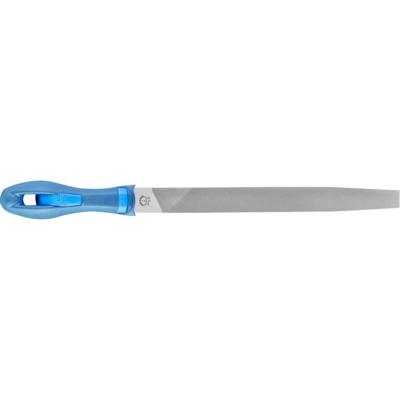 PFERD TOOLS 11216257 Werkplaatsvijl plat spits kap 2 inclusief ergonomisch vijlheft universeel voor het opruwen en polijsten Lengte 250 mm 1 stuk(s)