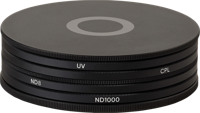 Urth 67mm UV, Circular Polarizing (CPL), ND8, ND1000 Lens Filter Kit (Plus+) - thumbnail