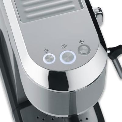 Severin KA 5997 Espressomachine met filterhouder Chroom (geborsteld), Zwart 1350 W Met melkopschuimer