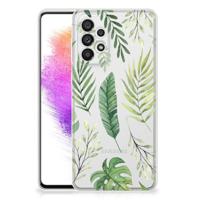 Samsung Galaxy A73 5G | TPU Case | Leaves - thumbnail