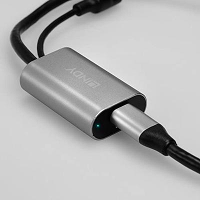 Lindy 43271 USB-kabel 5 m USB C Mannelijk Vrouwelijk Zwart