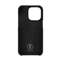 JT Berlin Echtleder Kreuzberg Backcover Apple iPhone 14 Pro Max Zwart - thumbnail