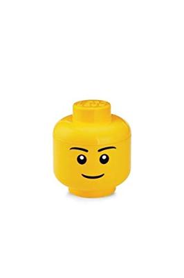 Room Copenhagen LEGO Storage Head "Boy" Klein Geel opbergdoos Room Copenhagen LEGO Storage Head "Boy" Klein Geel opbergdoos
