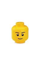 Room Copenhagen LEGO Storage Head "Boy" Klein Geel opbergdoos - thumbnail