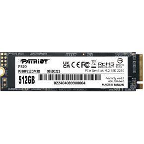 Patriot Memory P320 512 GB M.2 PCI Express 3.0 NVMe
