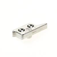 Oploopplaat Hout vlak 20mm + pos.nok 8x5 Rs Z - thumbnail