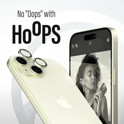 PanzerGlass Hoops 1193 Cameraprotector (glas) Apple IPhone 15, IPhone 15 Plus 1 stuk(s)