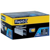 Rapid Nieten Type 36 DP Gegalvaniseerd, Box 5x1000st Lengte 10mm - thumbnail