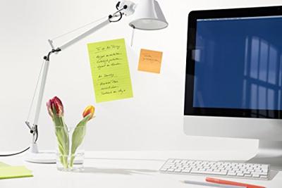 Post-It Super Sticky Notes, 45 blaadjes, ft 102 x 152 mm, geassorteerde kleuren, pak van 3 Post-It Super Sticky Notes, 45 blaadjes, ft 102 x 152 mm, geassorteerde kleuren, pak van 3