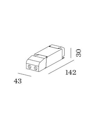 Wever & Ducre - Driver 24V 35W PWM Dim Wever & Ducre - Driver 24V 35W PWM Dim