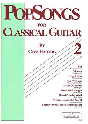 EMC Popsongs for Classical Guitar 2 - Cees Hartog gitaarboek EMC Popsongs for Classical Guitar 2 - Cees Hartog gitaarboek