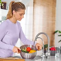 BRITA P1000 cartridge voor filter onder kraan ON LINE ACTIVE + - thumbnail