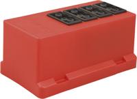 ABB HAF 3611GB4-R CONN.DEKSEL 4X3P ROOD + AANS - thumbnail