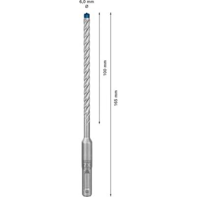 Bosch Accessoires Expert SDS plus-7X hamerboor 8 x 100 x 165 mm - 1 stuk(s) - 2608900192 - thumbnail