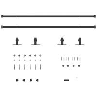 VidaXL Ophangset voor schuifdeur 213 cm koolstofstaal - thumbnail