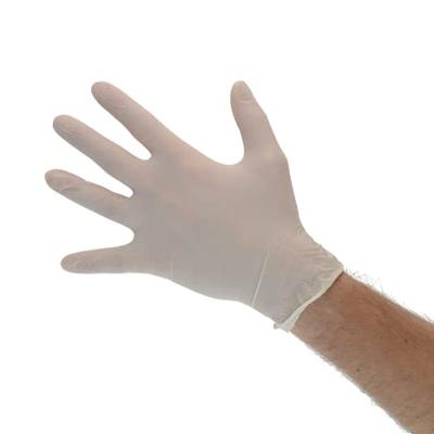 Handschoen Latex gepoederd M (7-8)